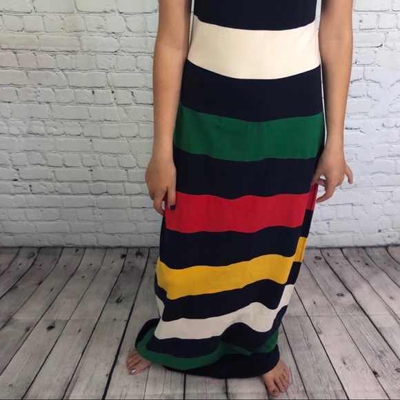 Hudson Bay Dresses Hudson Bay Heritage Stripe Maxi Dress Xs Poshmark